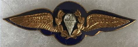 Chile Air Force Parachute Wings Military Badge For Sale