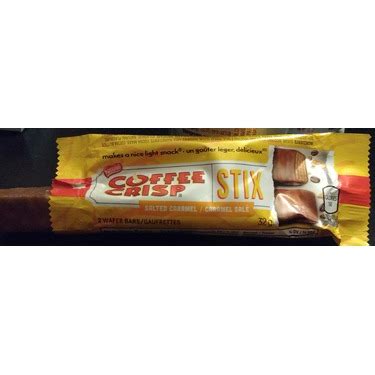 It's the boozy way to stay warm all winter long. NESTLE Coffee Crisp STIX Salted Caramel Wafer Bars reviews in Chocolate - ChickAdvisor