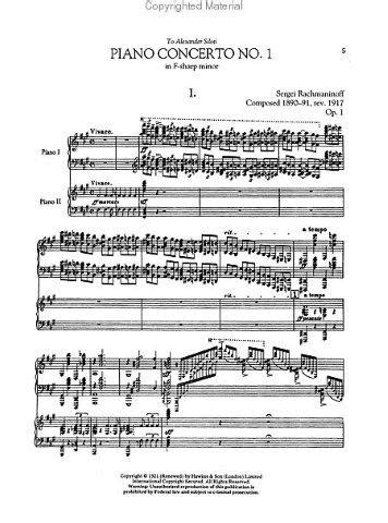 Sergej Rachmaninov Three Piano Concertos Nos And Noty Na