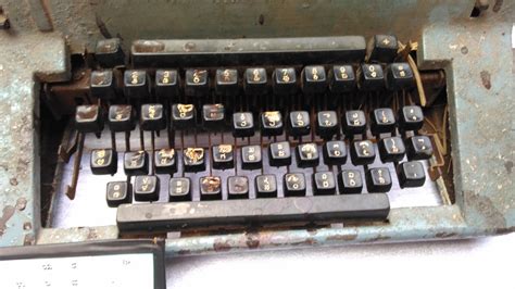 Blast From The Past Facit Kannada Typewriter And Tulu Keyboard Ka Naada