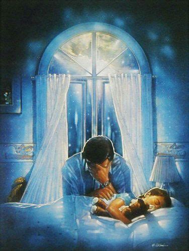 Spiritual Warfare By Ron Dicianni As A Father Prays Over His Sleeping