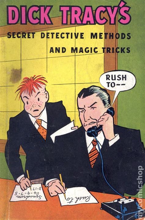 Dick Tracys Secret Detective Methods And Magic Tricks Sc 1939 Quaker Oats Comic Books