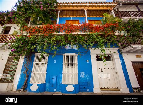 Old Town Cartegena Colombia South America Stock Photo Alamy