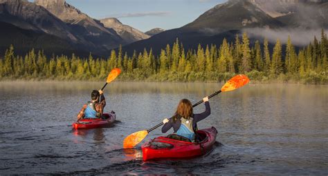 Canoe And Kayak In Banff And Lake Louise Banff And Lake Louise Tourism