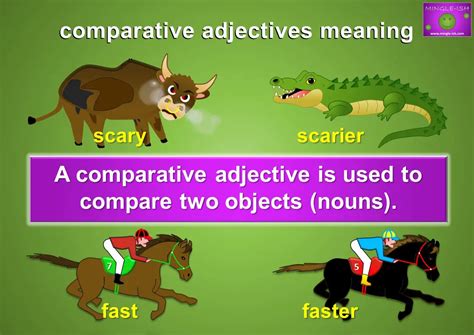 Comparative Adjectives Definition And Examples Mingle Ish