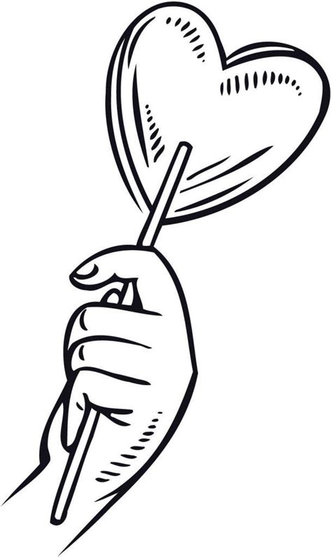 Lollipop Coloring Pages - Best Coloring Pages For Kids | Coloring pages