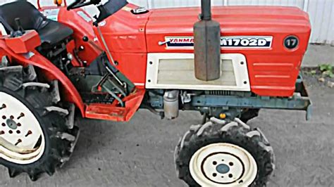 Yanmar Ym1702d 4x4 Youtube