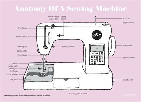 Most Important Parts Of A Sewing Machine You Should Know Sewingfeed