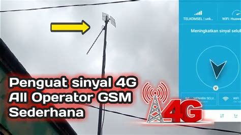 Penguat Sinyal 4G all operator GSM ''Obat Galau