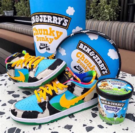 Ben And Jerrys X Nike Sb Dunk Low Chunky Dunky Cu3244 100 Chunky Dunky