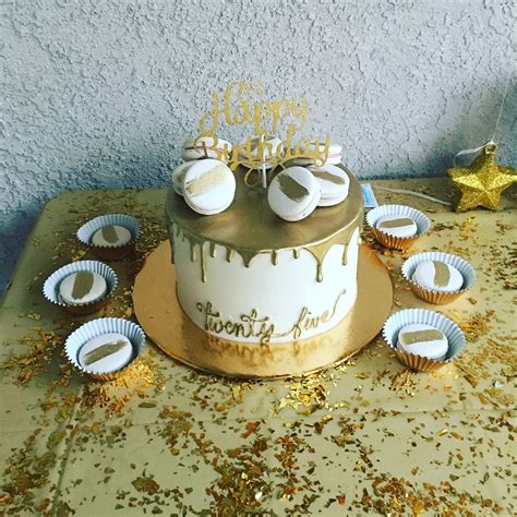 Gold Birthday Cake Gold Birthday Cake Golden Birthday Birthday Cake