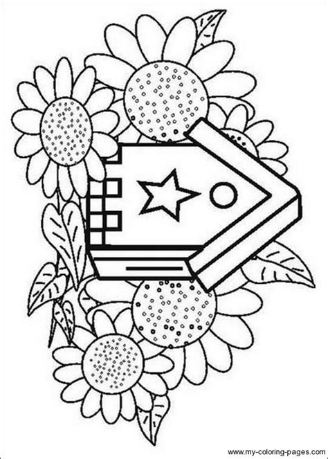 Find the best birdhouses coloring pages for kids and adults and enjoy coloring it. Birdhouse Coloring Pages at GetColorings.com | Free ...