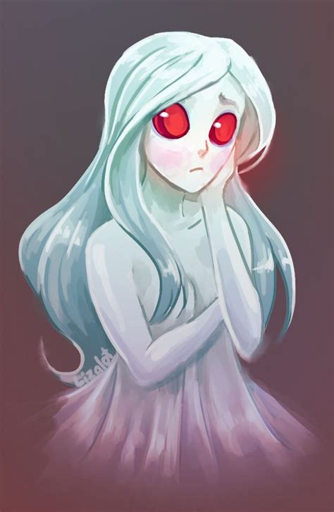 Ghost Girl By Lizalot Fantasy Character Design Anime Ghost Ghost Drawing