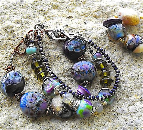jg beaded jewelry handcrafted lampwork beads and jewelry by sweetwater designs featured artist