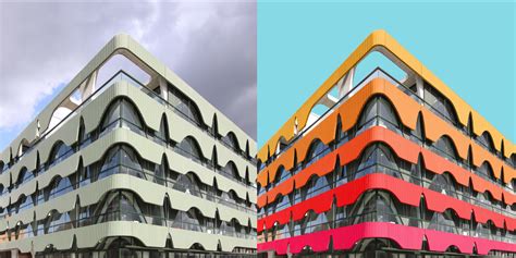 Buildings Become Colorful In Photoshop Business Insider
