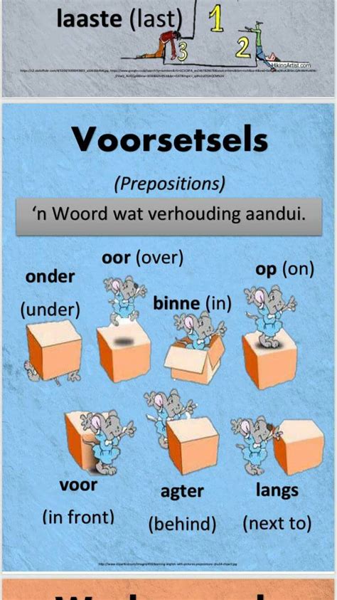 Preposition worksheets grade 4 over under around about where are the prepositions possibly the most difficult part of speech to explain prepositions are always confusing but you can get your fourth. Voorsetsels Test - Revisi Sekolah