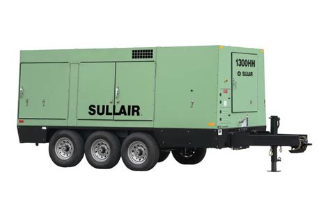 Sullair Air Compressor In Michigan, IL & FL | Sullair 1300HH Portable Air Compressor | Alta ...