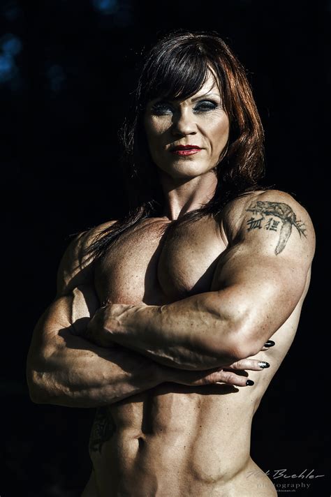 Jacqueline Jay Fuchs Female Bodybuilder Fbb Muscles 19