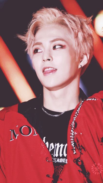I love kim minseok and i will protect him — ♡. blonde minseok | Tumblr