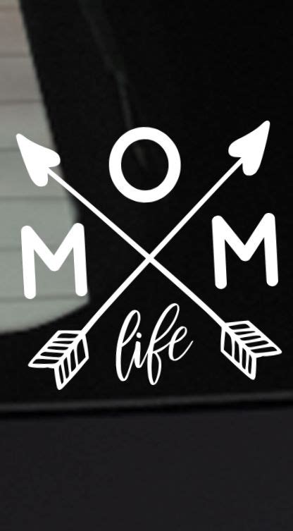 Mom Life Decal Car Decal For Mom Boho Sticker Momlife Vinyl Etsy Car Decals Car Monogram