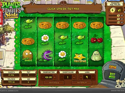 Zombies game, a fighting games! Plants vs. Zombies ™ Slot Machine - Play Free Online Game ...