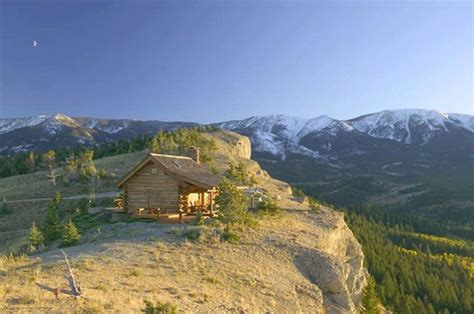 Ski retreats & mountain cabins for sale. Location, location - Sheep Mountain Cabin in Luther, MT ...