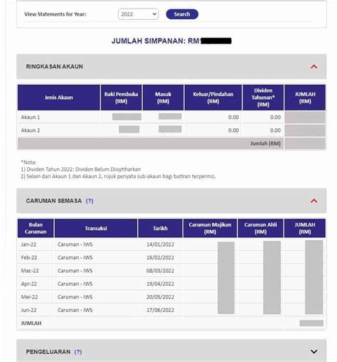 I Akaun Kwsp Pendaftaran Semakan Penyata Secara Online