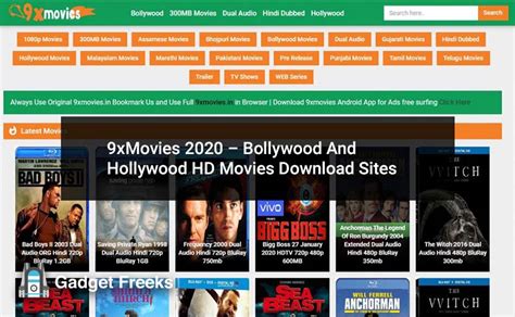 Recommendation for downloading free movies. 9xMovies - (2020) Bollywood And Hollywood HD Movies ...