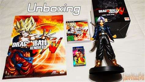 Unboxing De Dragon Ball Xenoverse Trunks Travel Edition