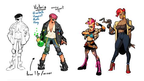 The Art Of Street Of Rage 4 25 Concept Art And Character Designs