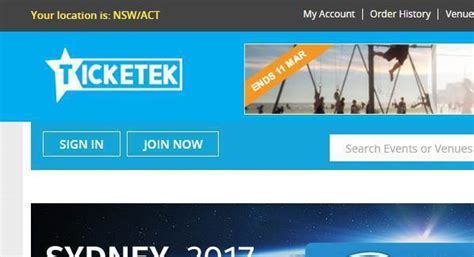 Find your ideal job at seek with 13 ticketek jobs found in all australia. Inside Ticketek's vast data analytics business - Strategy ...