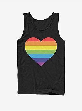 Pride Heart Tank Pride Outfit Graphic Tank Tops Types Of Fashion Styles