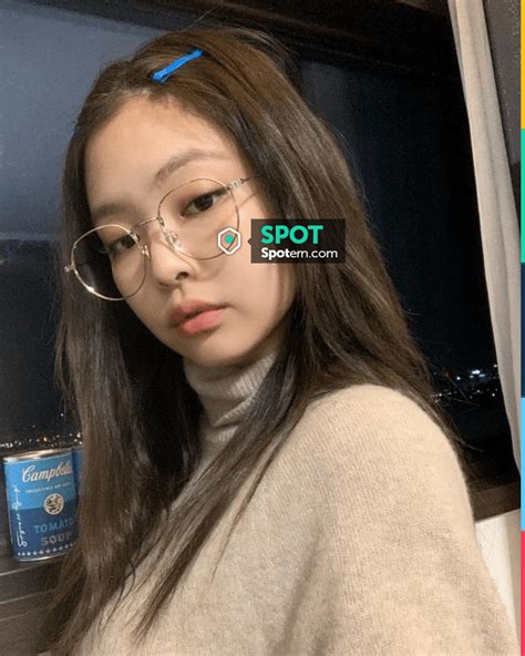 The Glasses Of Jennie Kim On The Account Instagram Of Jennierubyjane Spotern