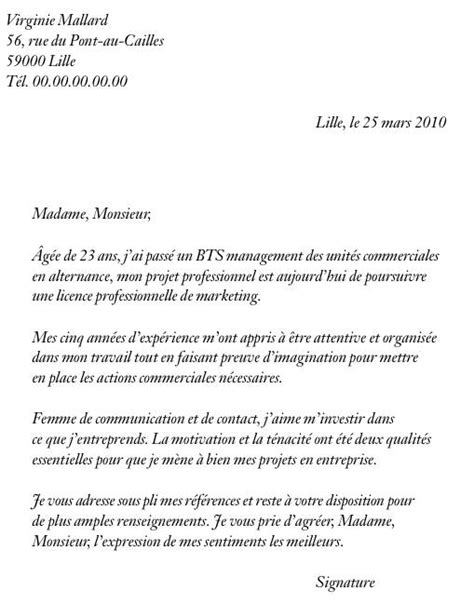 Nom de l'université a l'attention de nom du responsable adresse de l'université code postal ville. Lettre de motivation école ingénieur alternance - laboite-cv.fr