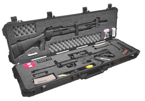 Case Club Waterproof 3 Gun Outdoorsman Case For Rifle Shotgun And Pistol