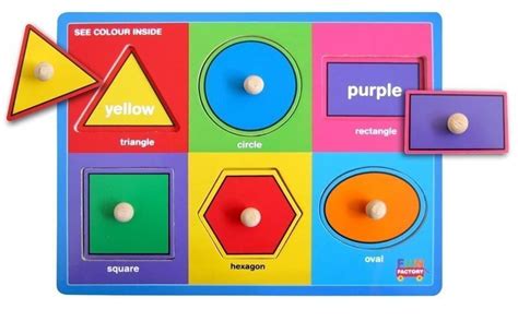 Buy Fun Factory Shapes Peg Puzzle