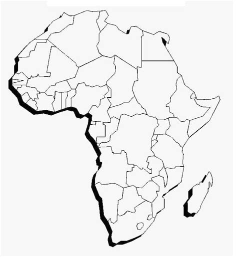 Mapa Paises Africa Mapa Para Colorear Mapa Paises Mapas Images Hot