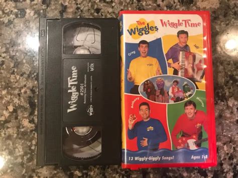 The Wiggles Vhs Lot Of 2 Wiggle Timeyummy Yummy 2000 Picclick Ca