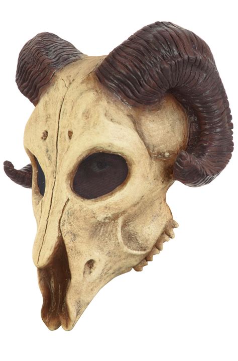Ram Skull Adult Mask