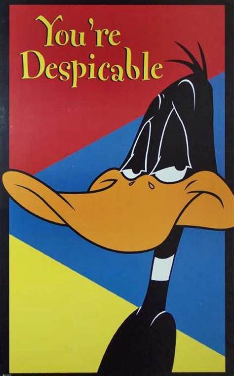Despicable Daffy Duck Classic Cartoon Characters Looney Tunes
