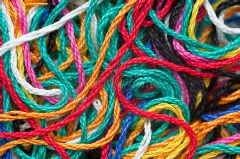 Cotton Threads Stock Photo Image Of Fibre Color Object 18875446