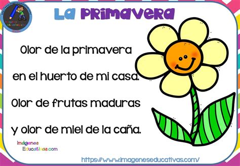 Poesías Infantiles De La Primavera 6 Imagenes Educativas