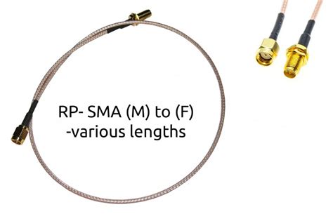 3dxr Rp Smam Rp Smaf Rf Extension Cable Radio Gear From 3dxr Uk