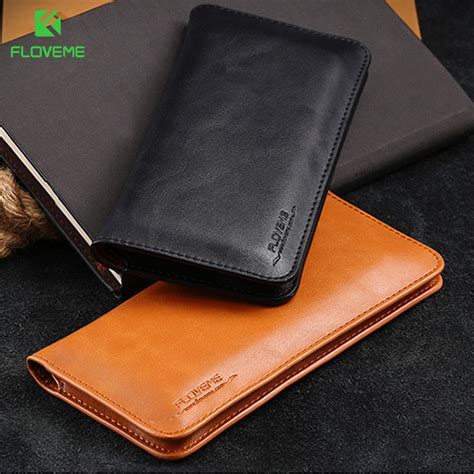 Floveme Leather Wallet Case For Samsung Galaxy S7 S6 Edge Plus For