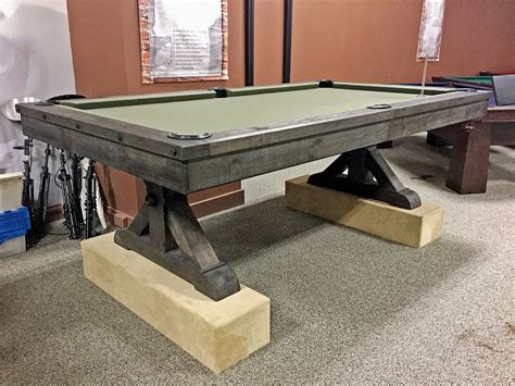 Plank and Hide Otis Pool Table Including Installation — Robbies Billiards