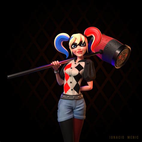 She is the leader and founder of harley's crew and a former member of the legion of doom. Harley Quinn del 2D al 3D | Domestika