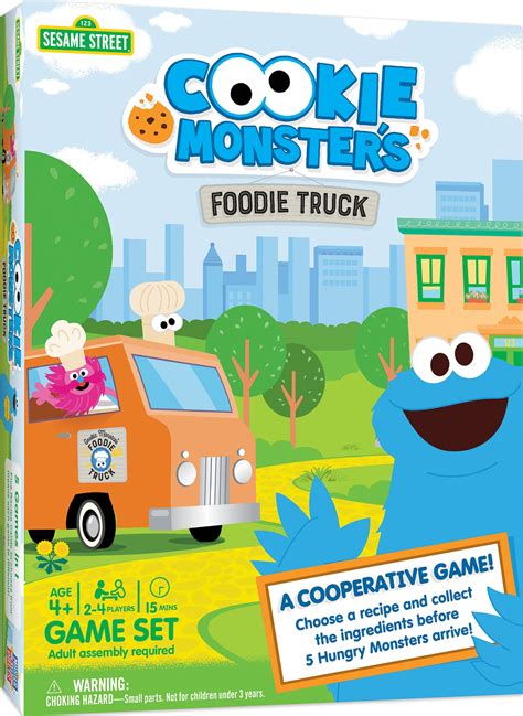 MasterPieces Kids Games - Sesame Street Cookie Monster Matching Game