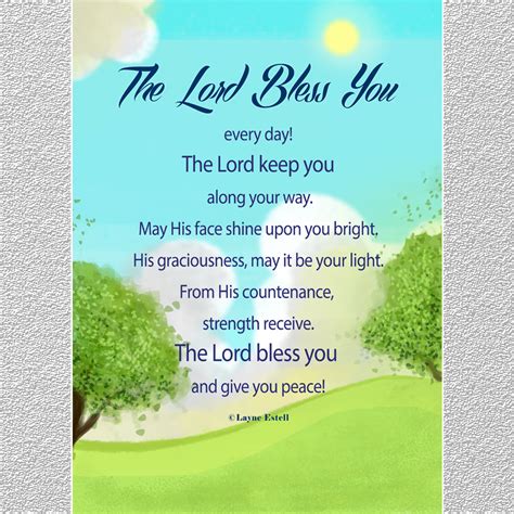 The Lord Bless You Seasonal Words With Layne Estell