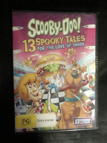 Scooby Doo 13 Spooky Tales For The Love Of Snack Dvd Reg 4 Rare Brand New Sealed 9325336198940