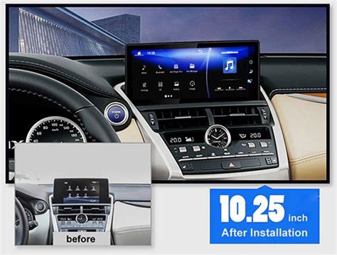 1025 Lexus Nx 200t Nx 300h Radio Upgrade Wide Screen Replacement